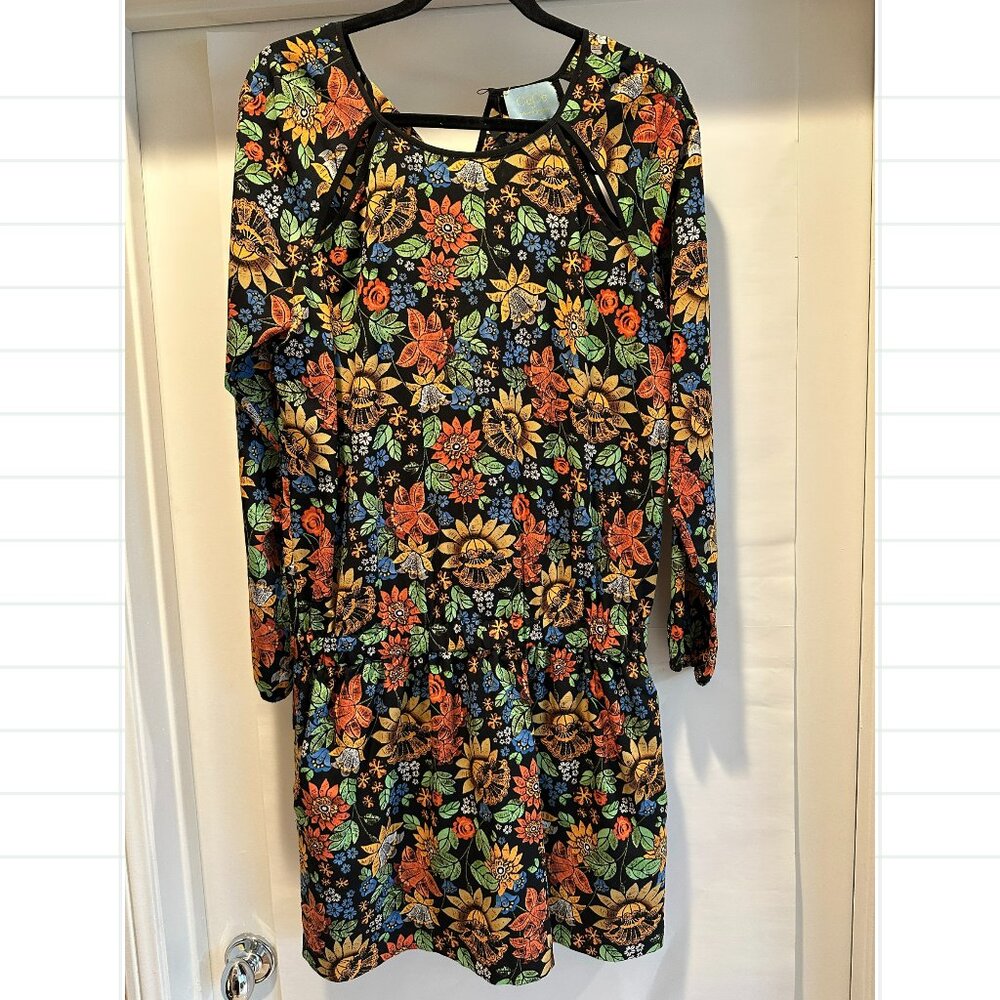 CeCEe Womens Floral Dress
